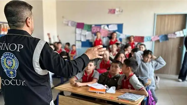 Sinop'ta Öğrencilere 'Güvenlik' Dersi