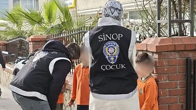 Sinop'ta Okul Çevrelerinde Sıkı Denetim