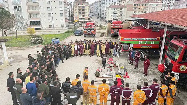 Sinop'ta Orman Muhafızlarına Kritik Eğitim