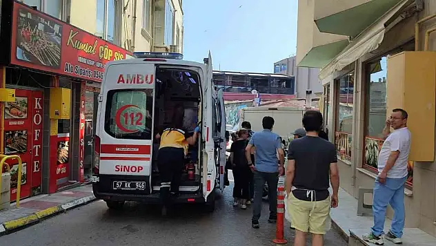 Sinop'ta Otomobilin Çarptığı Yaya Yaralandı