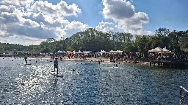 Sinop'ta Riyale Hüseyin Paşa anısına kulaç attılar