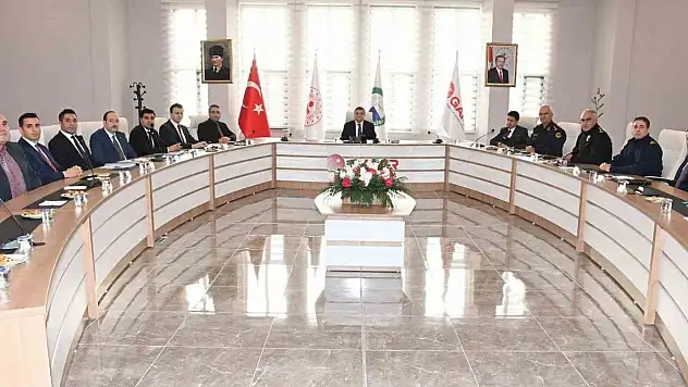 Sinop'ta Seçim Güvenliği Toplantısı