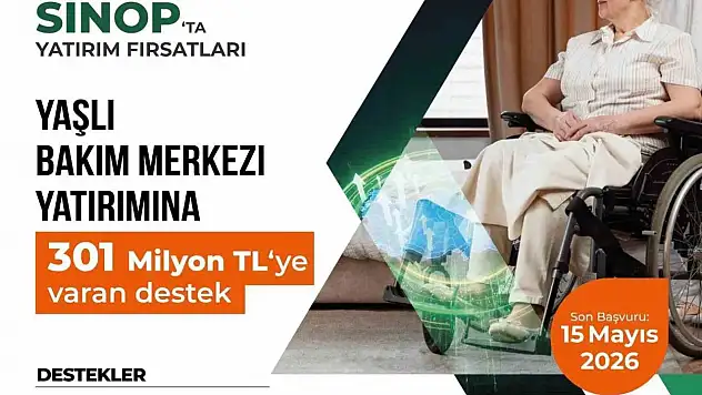 Sinop'ta Sosyal Altyapıya Güç Katacak Dev Teşvik Açıklandı
