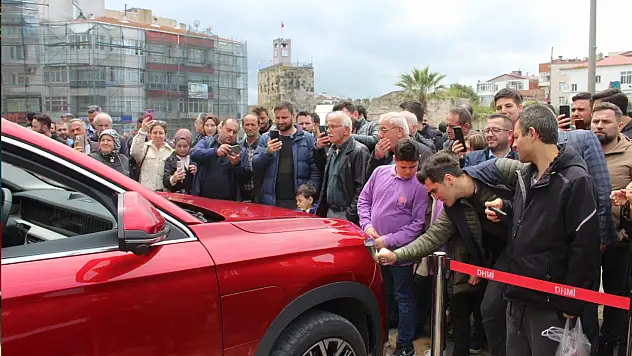 Sinop'ta TOGG'a yoğun ilgi