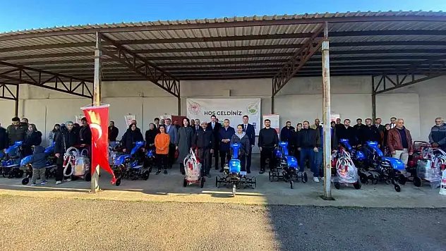 Sinop'ta Üreticiye Yüzde 100 Hibeli Makine Desteği