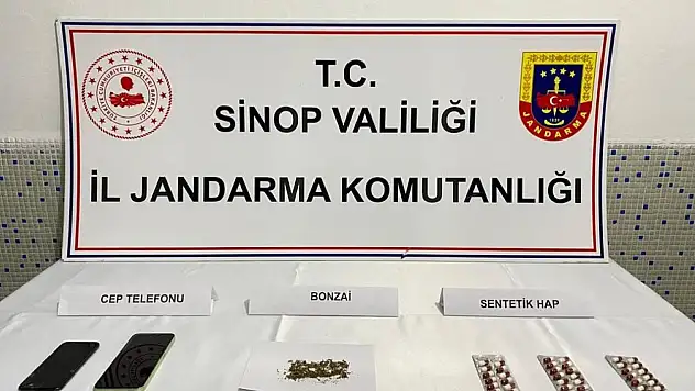 Sinop'ta Uyuşturucu Operasyonu: 2 Gözaltı