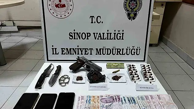 Sinop'ta Uyuşturucu Operasyonu: 2 Tutuklama