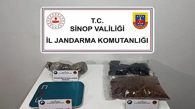 Sinop'ta Uyuşturucu Operasyonu