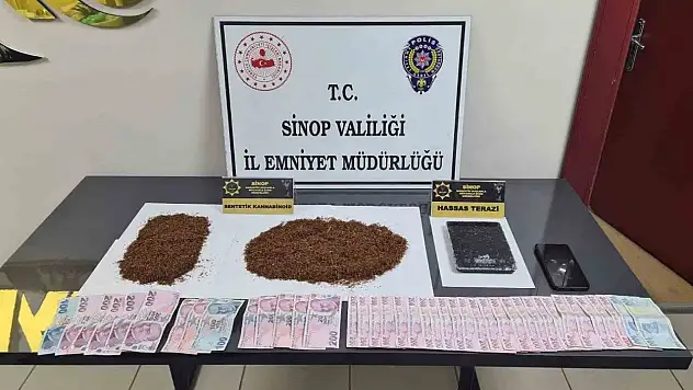 Sinop'ta Uyuşturucu Operasyonu