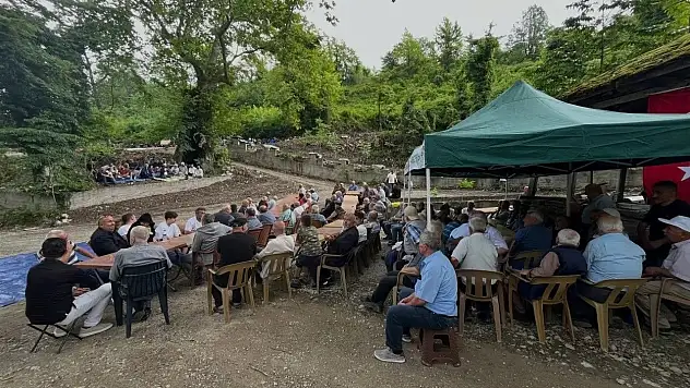 Sinop'ta yağmur ve bereket duası