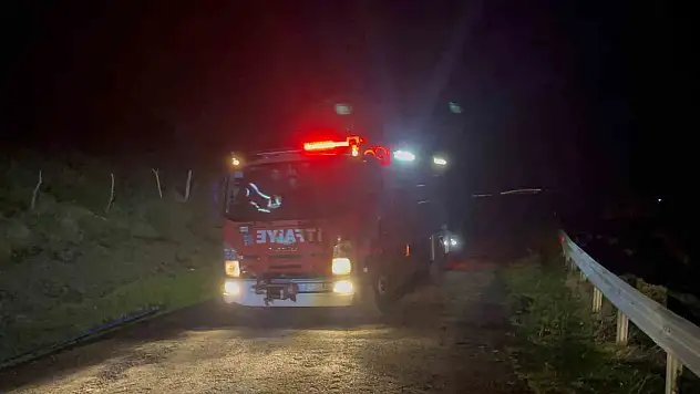Sinop'ta Yangın Paniği