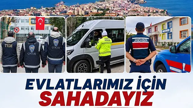 Sinop'ta yeni eğitim-öğretim yılı öncesi güvenlik tedbirleri artırıldı