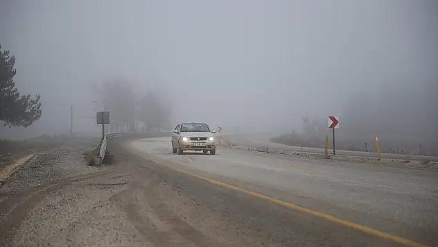 Sis Ulaşımda Aksamaya Neden Oldu