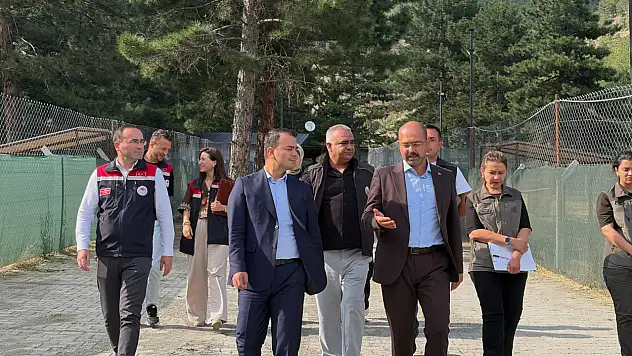 Sokak Hayvanları Rehabilitasyon Merkezi'ni İncelediler