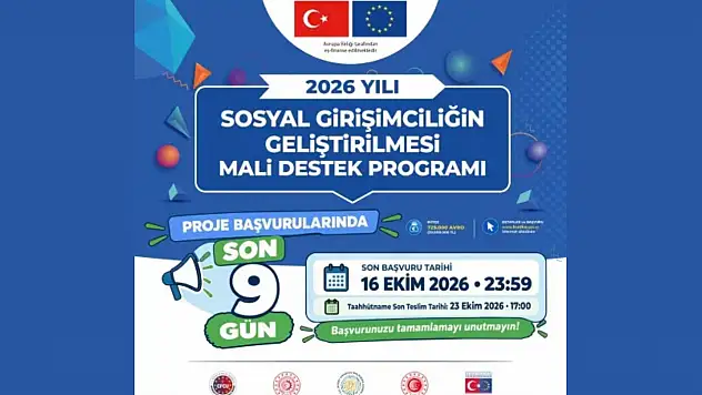 SOSGİP Başvurularında Son Gün 16 Ekim