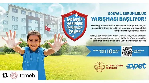 Sosyal Sorumluluk Yarışması Başlıyor