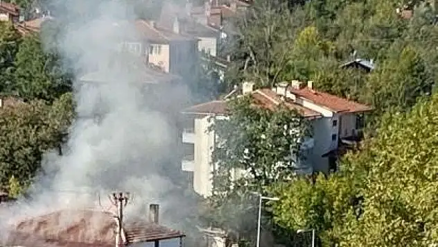 Çankırı'da Yangın Paniği