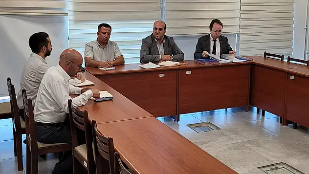 Sözleşmeli Personel Değerlendirme Toplantısı Yapıldı