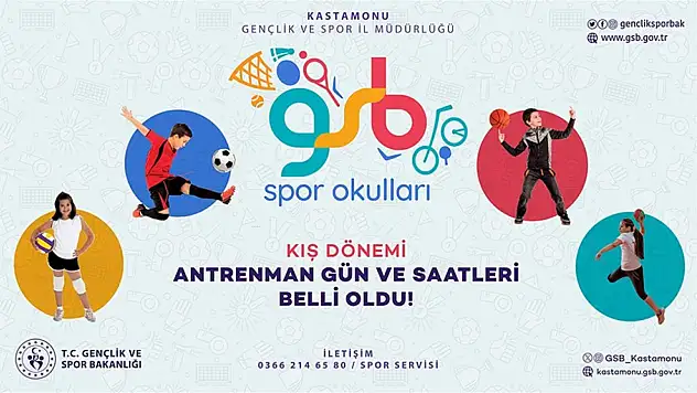 Spor Okullarında Kış Dönemi Netlik Kazandı
