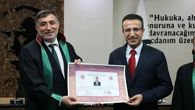 Stajını Tamamlayan Kaymakam Akpay, Avukat Oldu