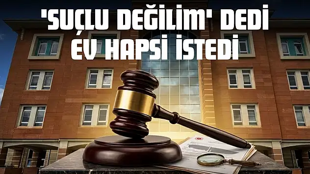 'Suçlu Değilim' Dedi, Ev Hapsi İstedi