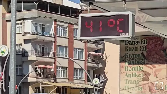 Sungurlu'da Termometreler 41 Dereceyi Gördü