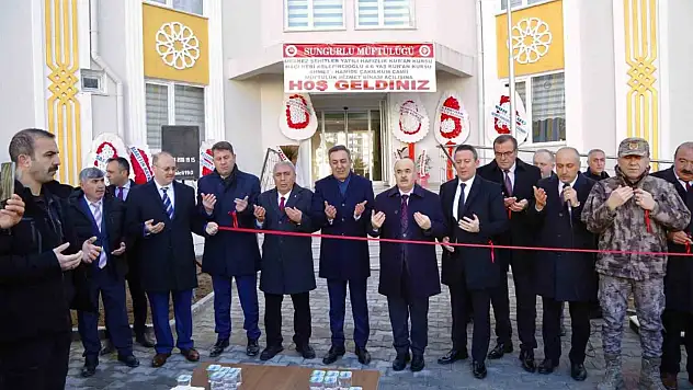 Sungurlu Müftülük Kompleksi Hizmete Açıldı
