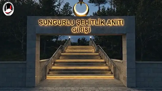 Sungurlu Şehitliği baştan sona yenileniyor