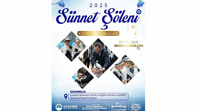 Sünnet Şöleni İçin Başvurular Başladı