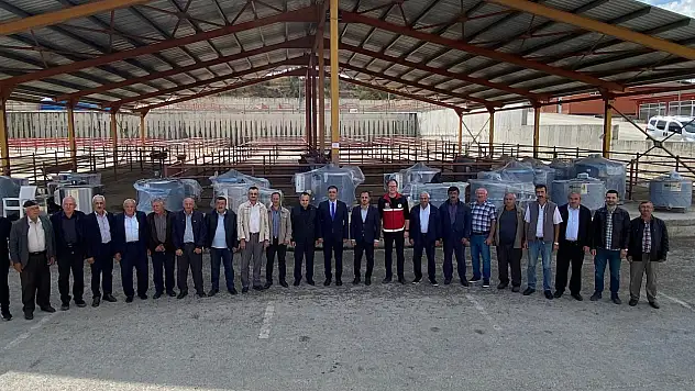 Süt Soğutma Tankları teslim edildi
