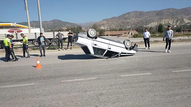 Sürücü Ölümden Döndü