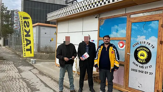 Taksi Duraklarına Bilgilendirme Yapıldı