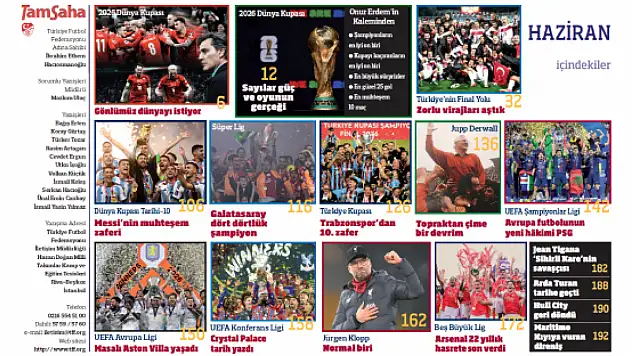 TamSaha'nın 259. Sayısı Yayında