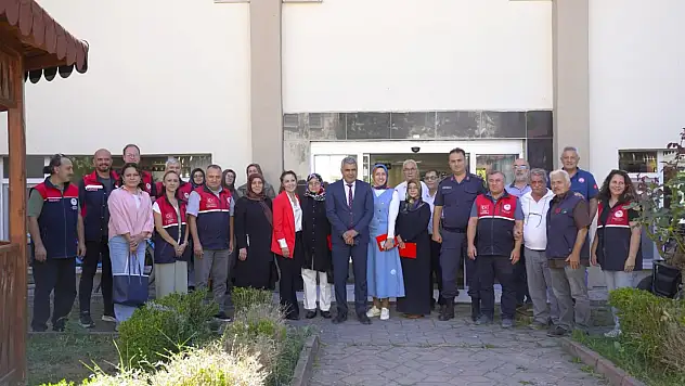 Tarım'dan Ayrılan Personele Plaket Verildi