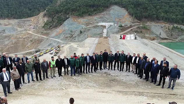 Tarım Orman Bakan Yardımcıları Tosya-Akbük Göleti'ni ziyaret etti