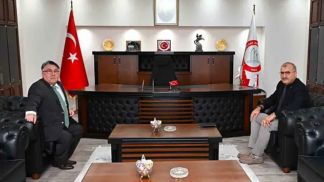 Rektör Özölçer'e ziyaret