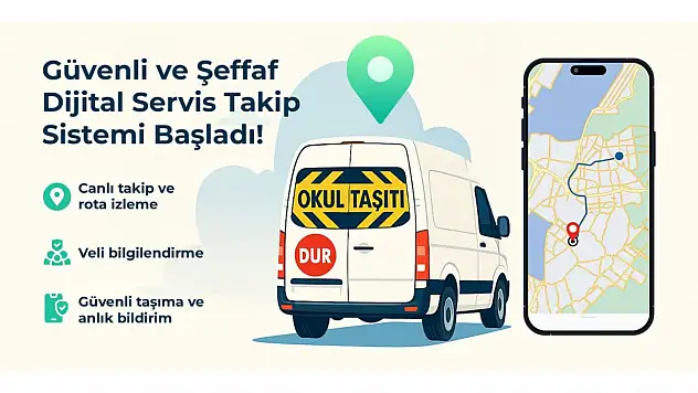 Taşımalı Eğitim Hizmetinde Dijital Takip Dönemi Başladı