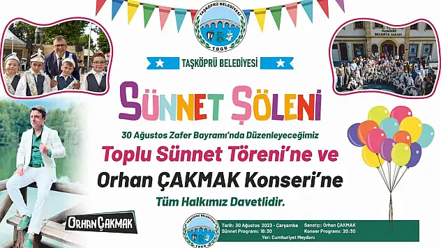 Taşköprü çifte bayram yapacak