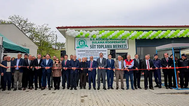 Taşköprü Ağcıkişi Mahallesi Süt Toplama Merkezi Açıldı
