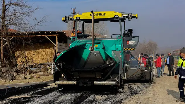 Taşköprü'de Asfalt Çalışmaları Sürüyor