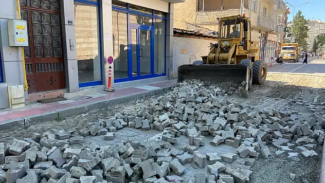 Taşköprü'de Buhara Sokak İçin Yol Çalışması Başladı