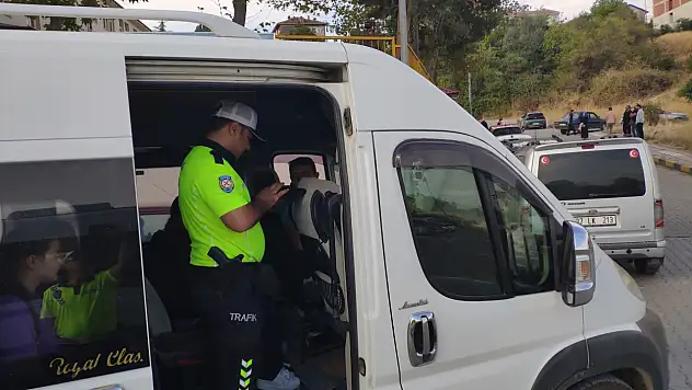 Taşköprü'de Okul Servisleri Denetlendi
