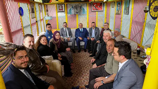 Taşköprü'de Şehit Ailesine Bayram Ziyareti