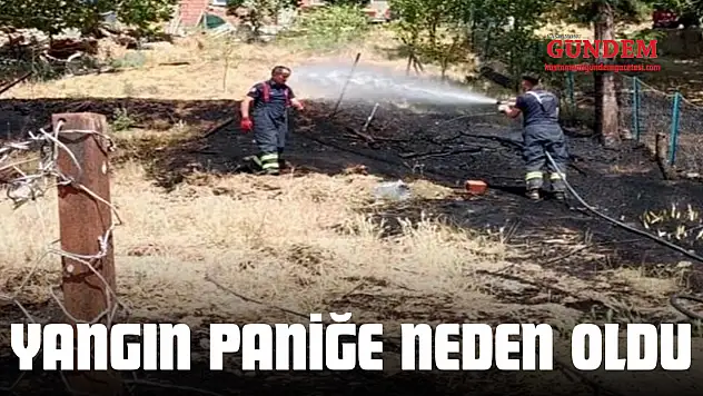 Taşköprü'de Yangın Çıktı