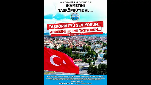 Taşköprü'deki Adres Kampanyası Devam Ediyor