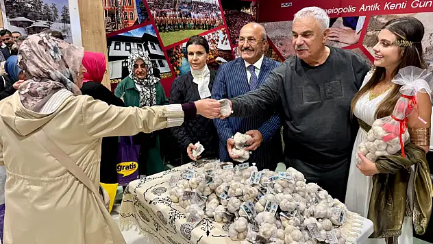 Taşköprü Sarımsağı İstanbul'da Tanıtıldı