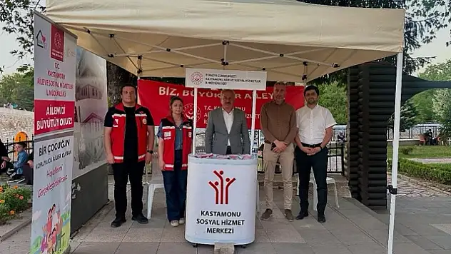 Taşköprü Sarımsak Festivali'nde 'Aile Standı' Açıldı