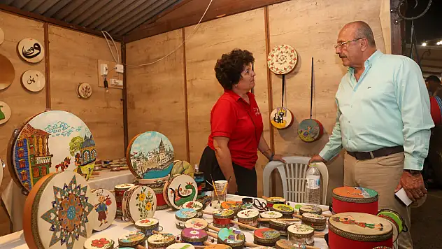 Taşköprü Sarımsak Festivali'nde Esnaf Ziyareti