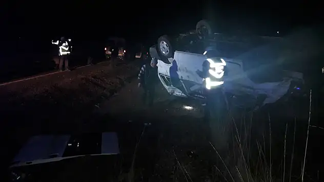 Taşköprü yolunda feci kaza 1 ÖLÜ, 11 YARALI