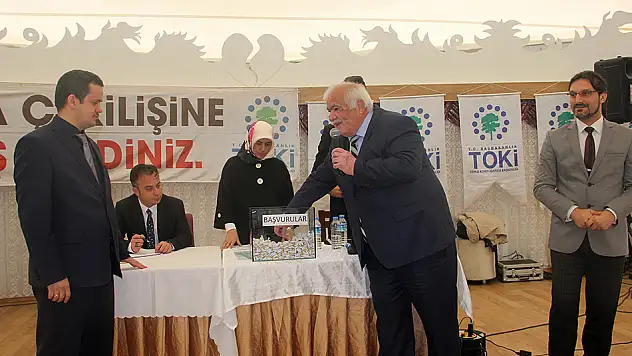 Taşköprü'de TOKİ talihlileri belli oldu